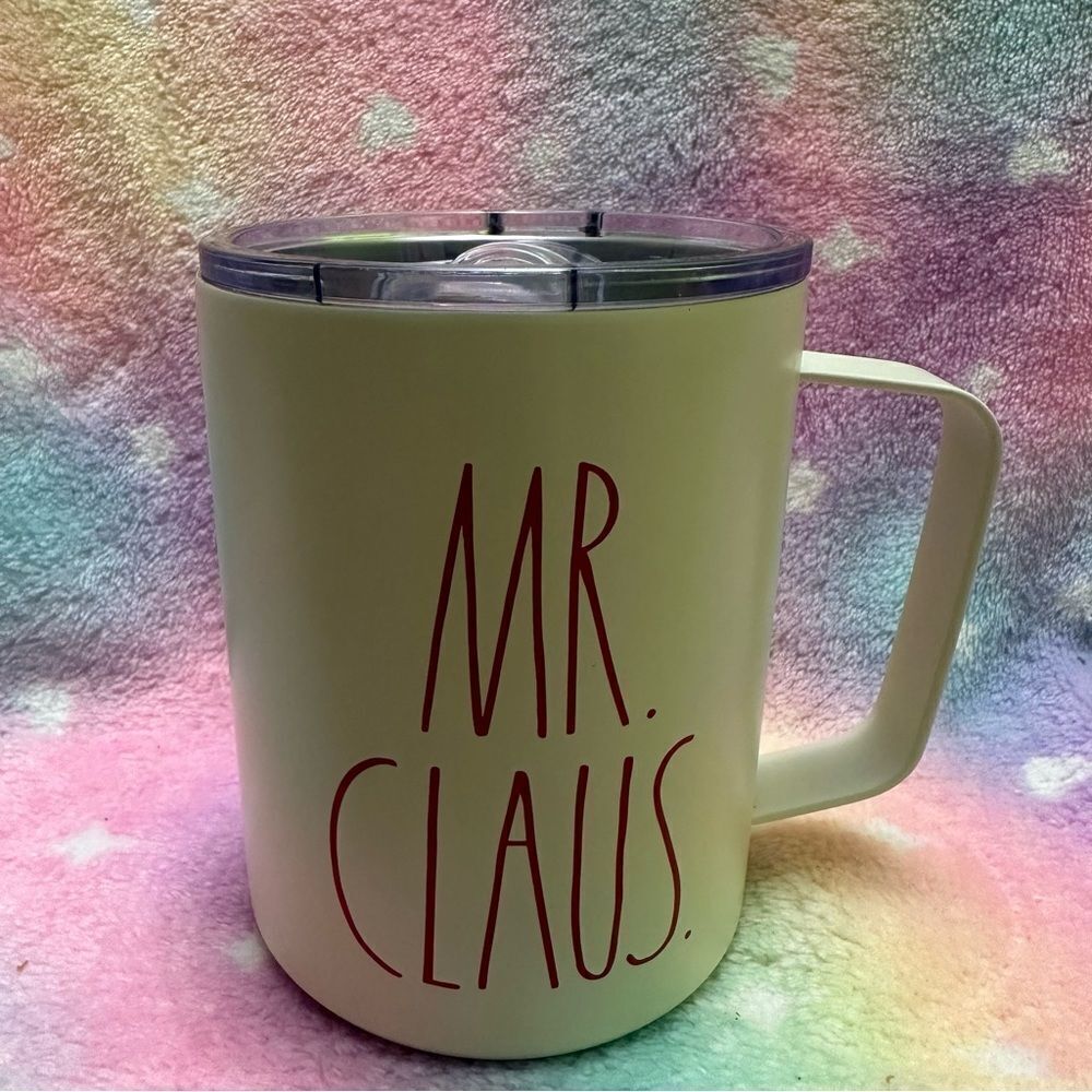 RAE DUNN stainless steel MR.CLAUS Mug
